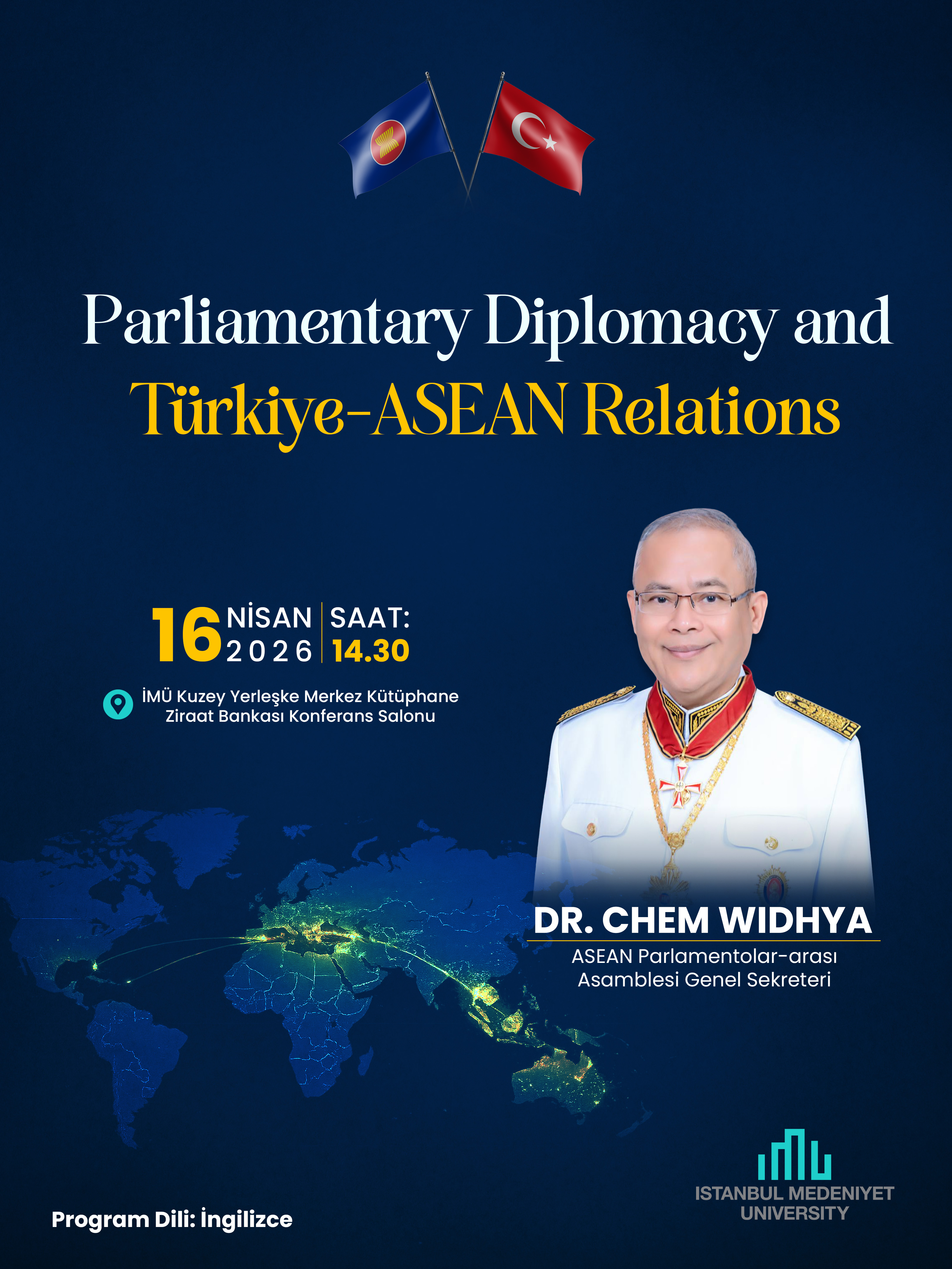 Parliamentary Diplomacy and Türkiye–ASEAN Relations afişi