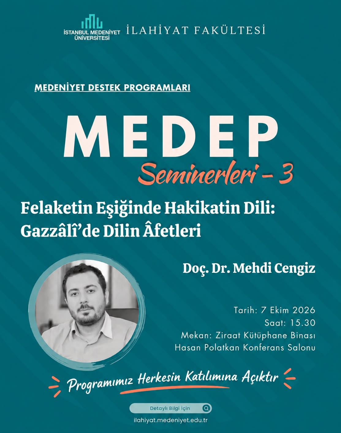 MEDEP Seminerleri-3 afişi