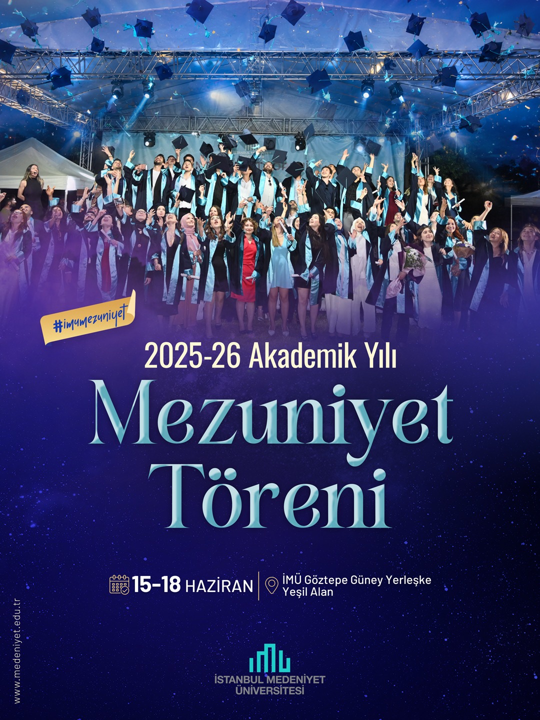 2025-2026 Akademik Yılı Mezuniyet Töreni afişi