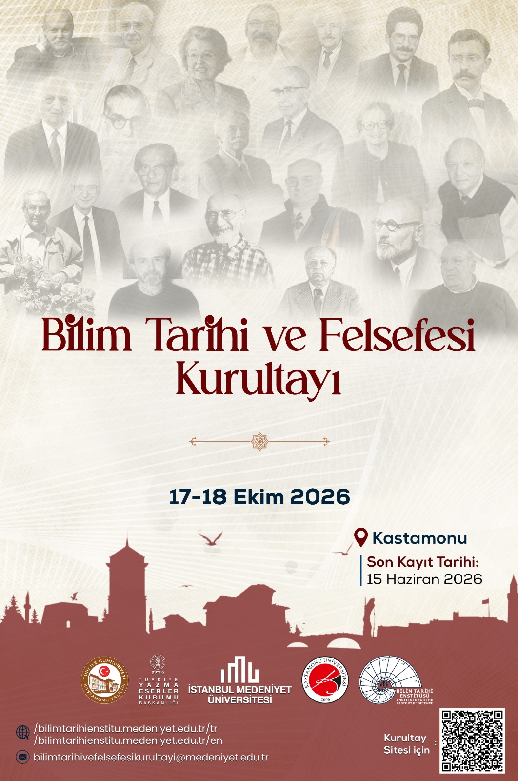 Bilim Tarihi ve Felsefesi Kurultayı  afişi